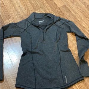 Reebok Spandex quarter zip